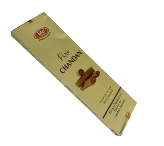 BIC Brand Pure CHANDAN Premium Incense Zero Charcoal Incense Sticks, 90g